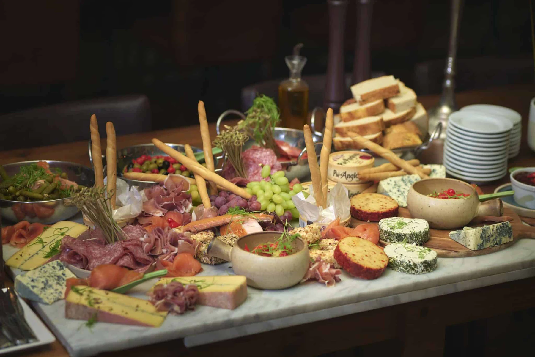 Season grazing table menu