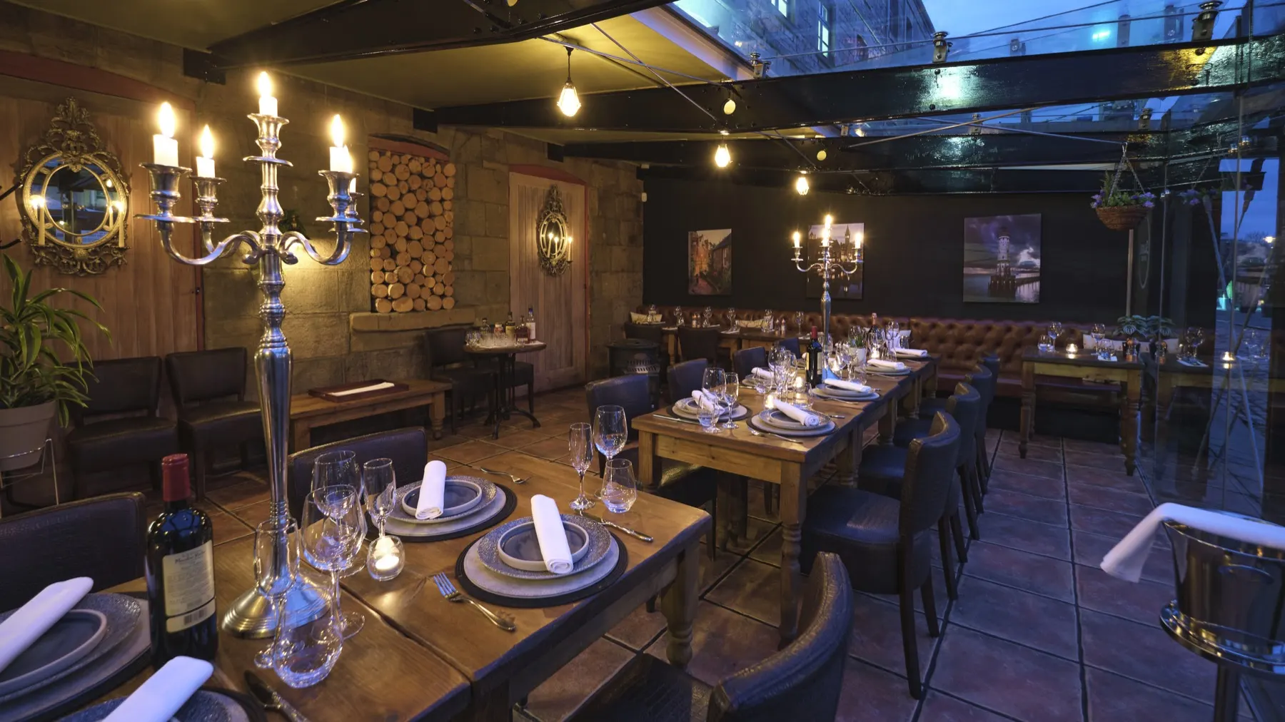 Season Quayside dining space